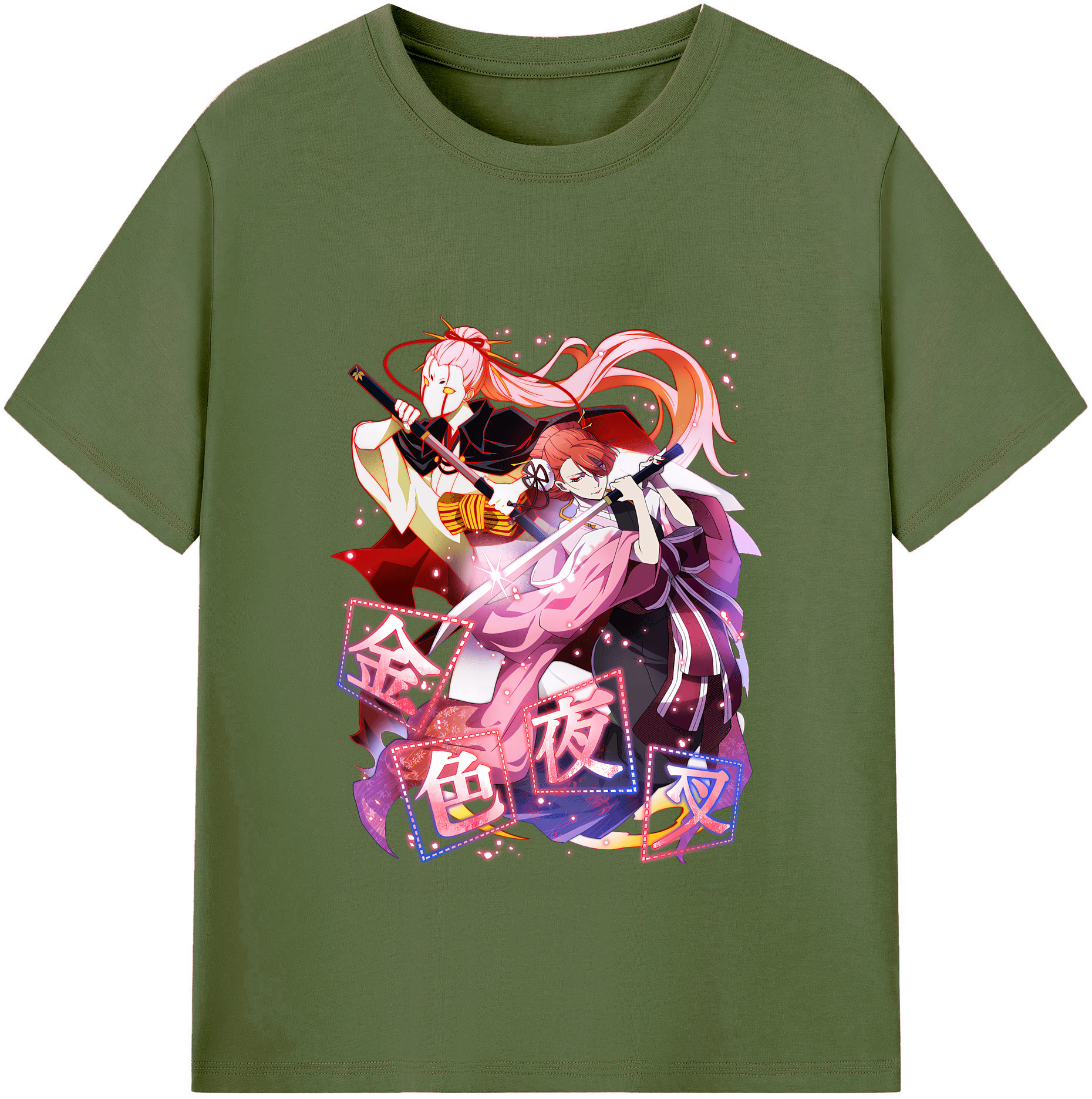 （画像用） 文豪ストレイドッグス Bungo Stray Dogs 綿100％半袖Tシャツ（フロントプリント）